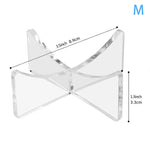 présentoir sportif transparent minimaliste support ballon basket football volley