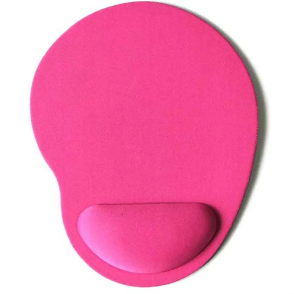 tapis souris ergonomique adhésif noir rouge bleu orange violet moderne confortable