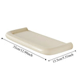 étagère murale adhésive réutilisable vert rouge jaune beige moderne rangement salle bain drainable articles