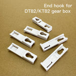 crochet finition boite vitesses dt82 kt82 blanc moderne opaque 75mm rideau électrique accessoire fixe