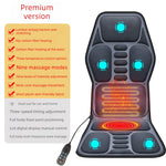 masseur portable confortable noir ajustable chauffe infrarouge cou épaules neuf modes massage trois vitesses