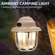 lampe led suspendue rétro camping blanc crème noir industrielle transparente opaques