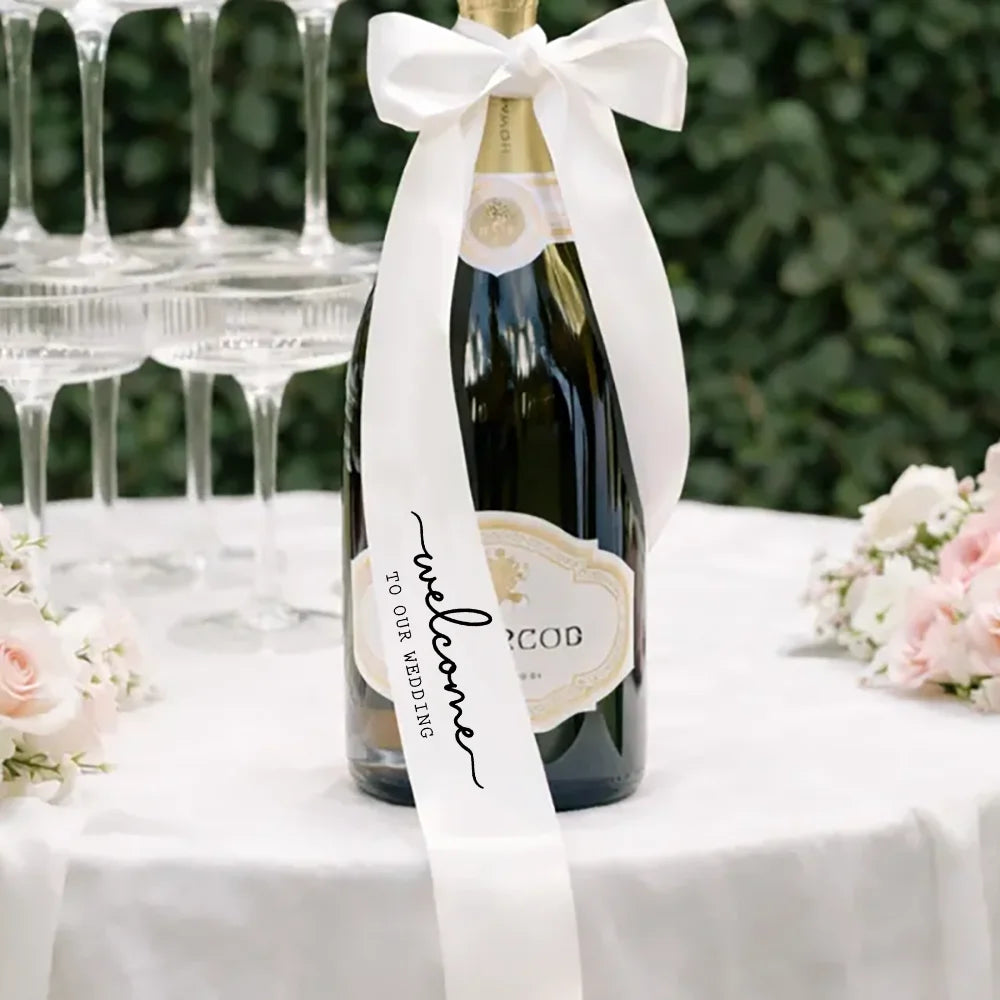 rubans satinés mariage just married elle dit oui love welcome mrs mrs forever