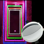 projecteur led encastrable mural 360 degres lumiere couleur moderne