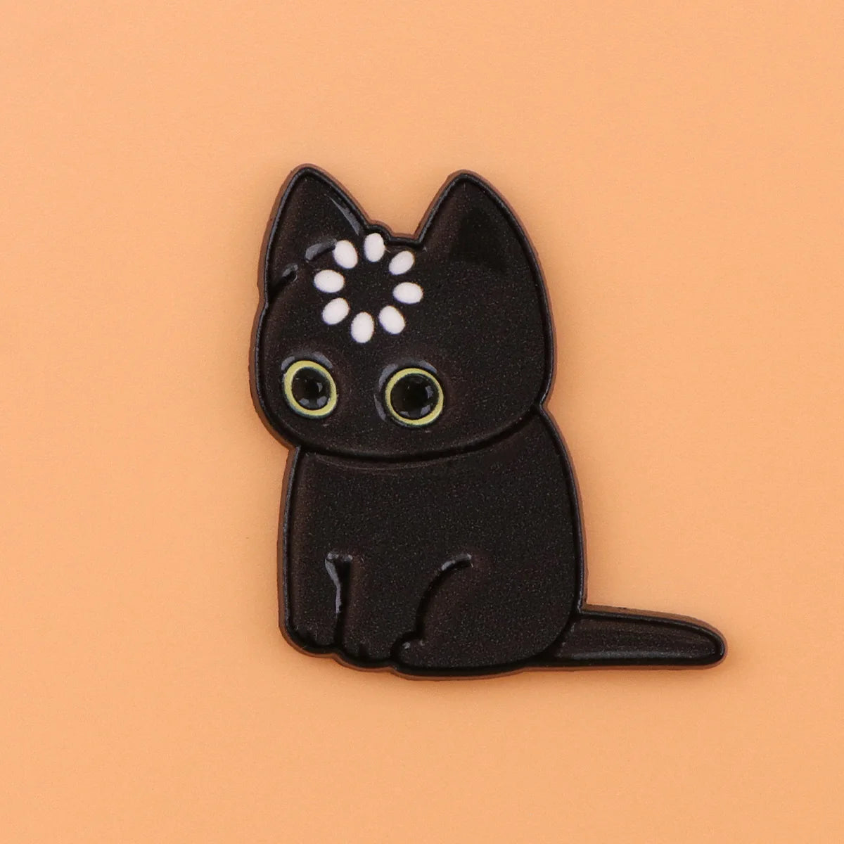 aimants réfrigérateur dessin animé chatons cartoon yeux ouverts poilés variés collection deco