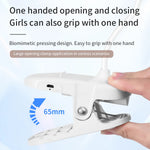 lampe led rechargeable blanc moderne pinces tactile réglable protège yeux chambre