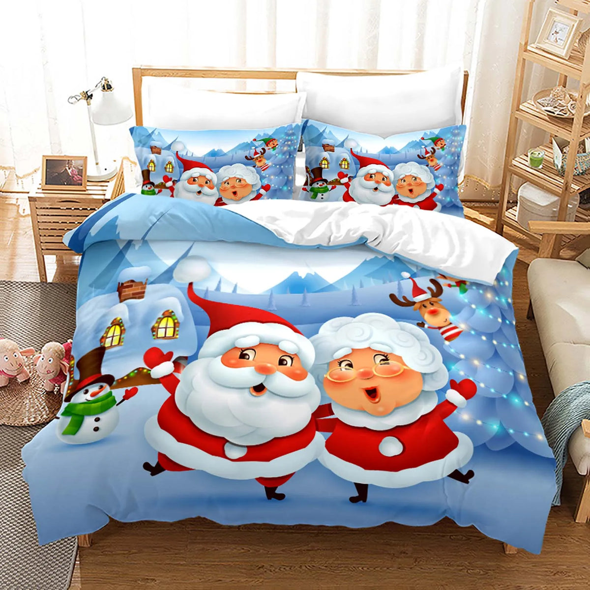Texture douce de la microfibre 100% polyester de la parure de lit