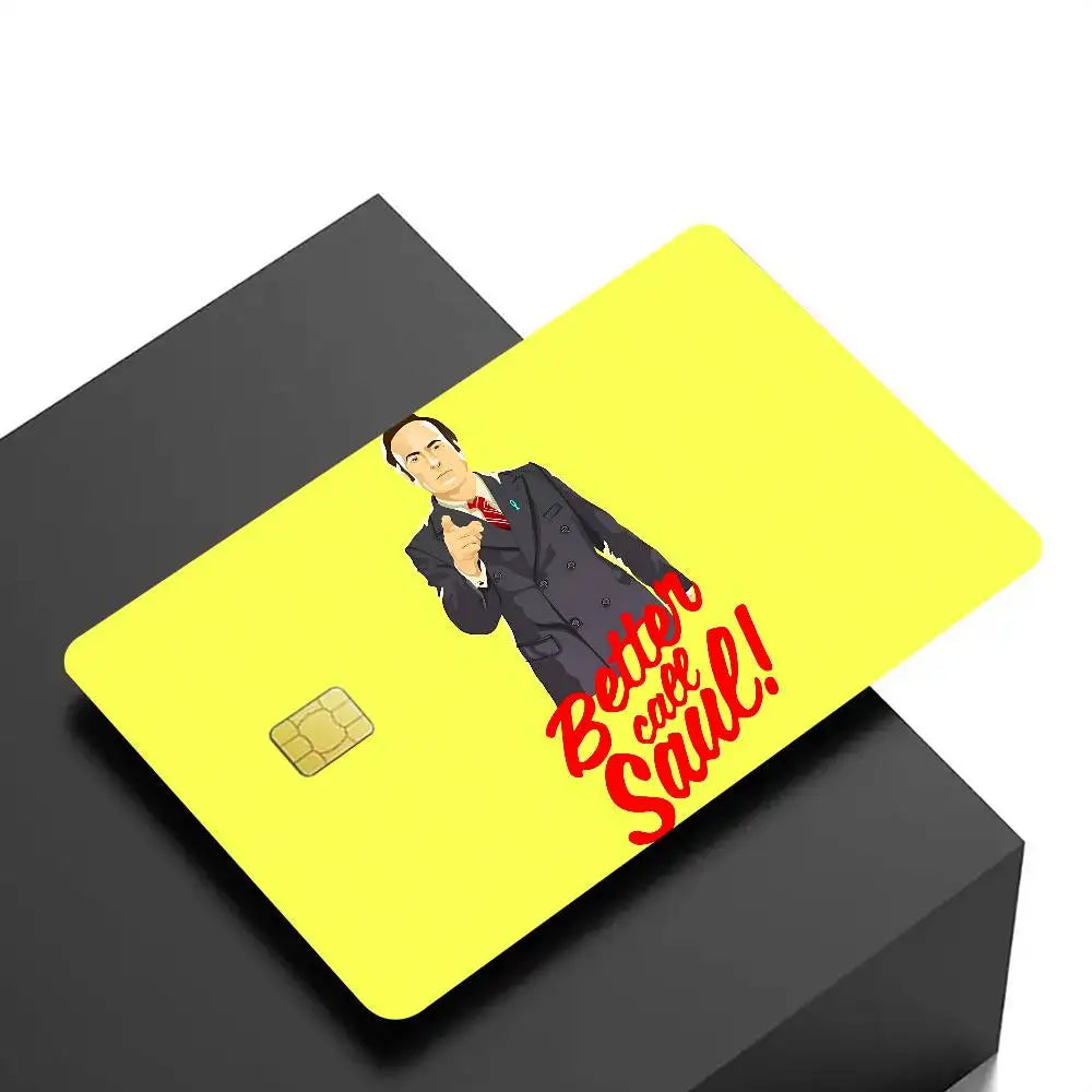 autocollants cartes bancaires credit multicolore dessin anime waterproof réutilisable festive decoration magnetic