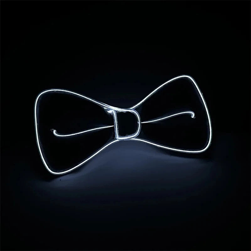 écharpe lumineuse zigzag noir orange moderne mariage anniversaire noël enfants valentin