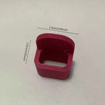 ciseaux rangement adhésif broderie outils plastique bleu floral noir rouge blanc classique