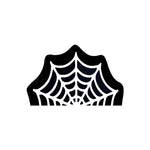 tapis noir blanc toile d'araignée halloween polyester antidérapant absorbant intérieur extérieur