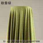 tissu velours polyester uni opaque moderne vert foncé vert clair noir rouge blanc resistant