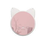 miroirs adhésifs modernes animal chambre enfant blanc doré vert noir minimaliste