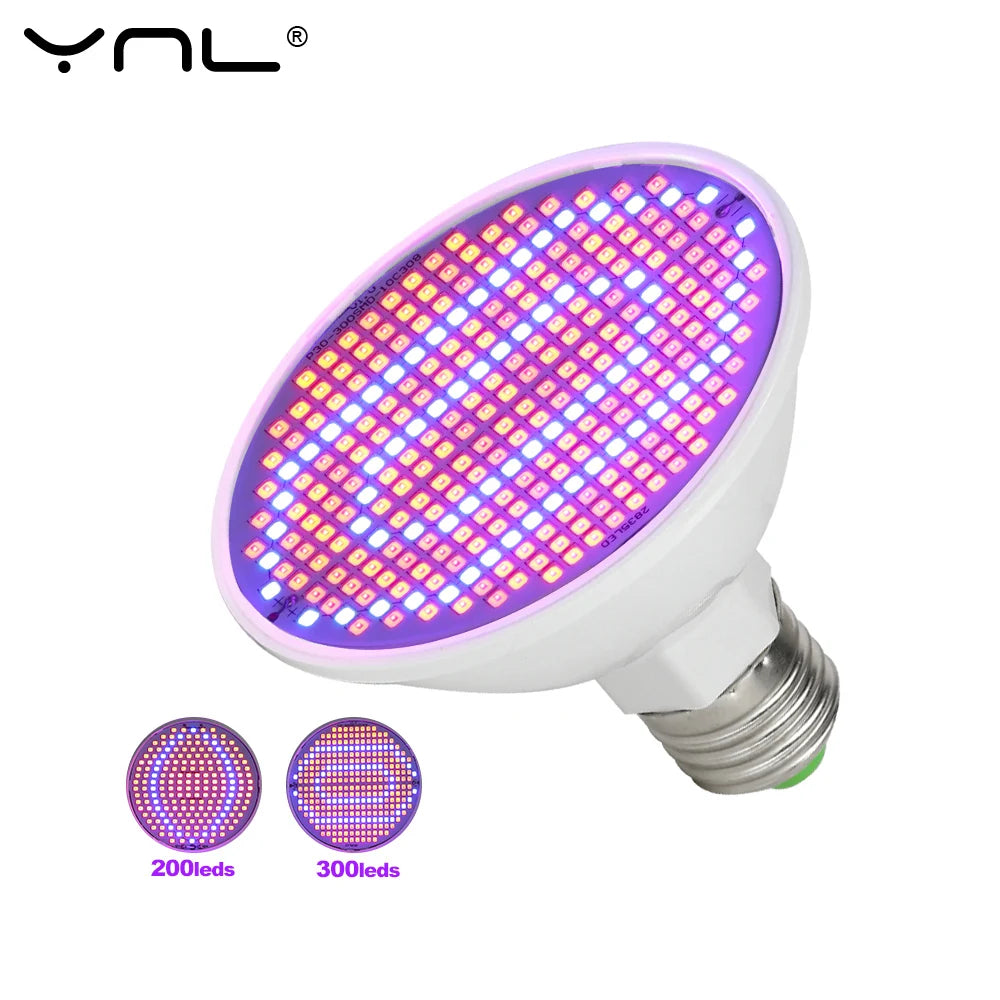 ampoule led croissance plante blanche violette rouge bleu e27 moderne 92x80mm