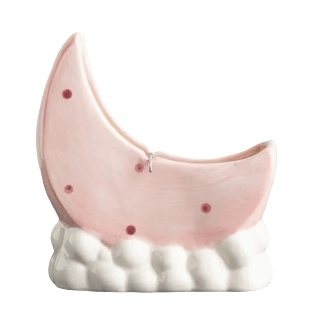 porte spirale anti moustiques lune nuages jaune bleu rose bohème aromathérapie décoration intérieure