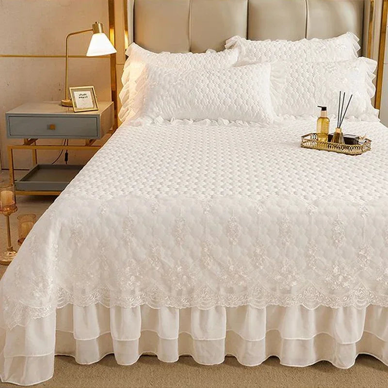 Détail du tissu matelassé en polyester de haute qualité