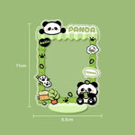 cadre photo transparent moderne clips motifs animaux don't touch police rouge blanc bleu rose