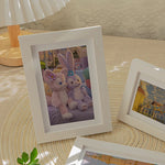 cadre photo bois moderne blanc noir clips carton arrière 9x13cm 10x15cm 15x20cm a4