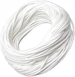 store lamelles blanc moderne corde remplacement 2mm 20mètres opaques