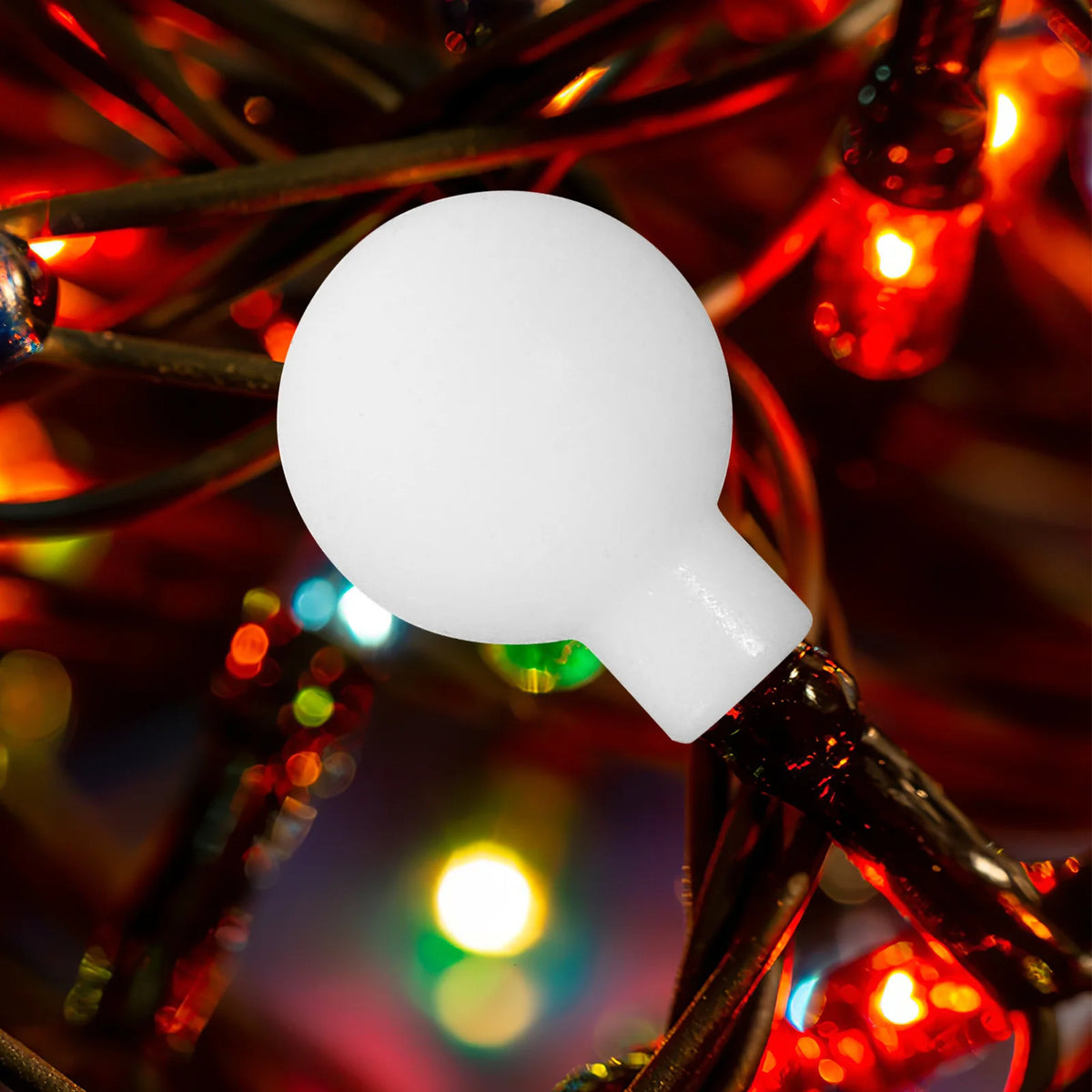 couvertures boules suspension blanc mat modernes guirlandes led tringle 100 pièces
