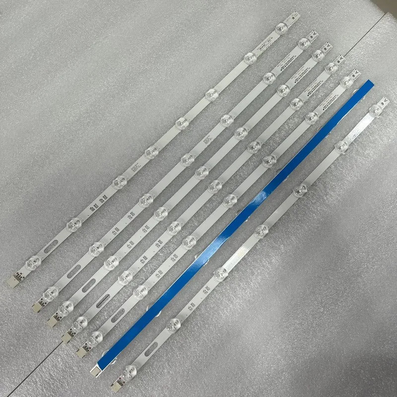 bandes led blanc modernes connecteurs aluminium yeux poisson fixations sans fil 2set 5set 7pcs