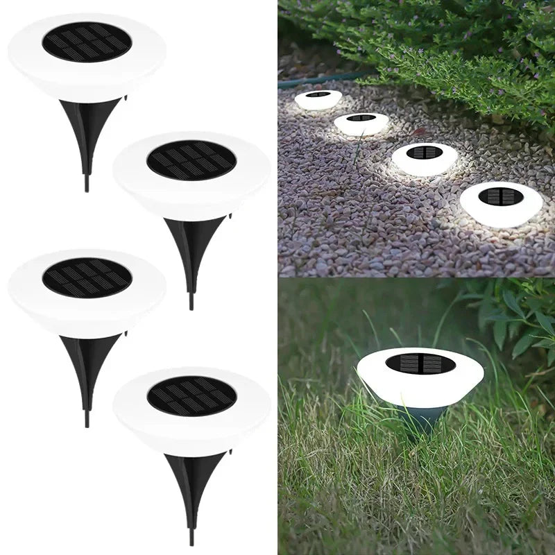 lampe solaire extérieure led étanche ip65 blanc moderne minimaliste fenêtre noire centralisée jardin allée