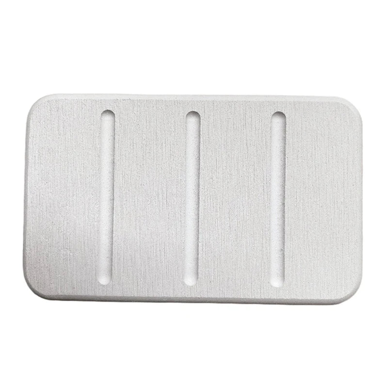 porte savon silicone texturé gris foncé gris clair moderne minimaliste rapide absorption salle bain