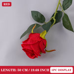 décoration intérieure bouquet roses artificielles modernes vase transparent anniversaire mariage