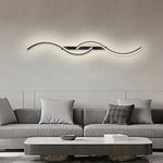 Applique murale LED 120 cm avec télécommande et variateur d'intensité