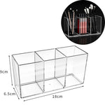 organiseur rangement transparent moderne maquillage parfum soins cosmétique deux étages acrylique multifonctionnelle