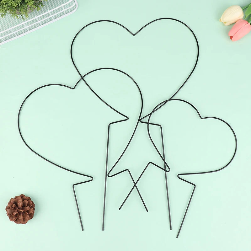 clips table or noir coeurs ronds minimaliste métal 26cm 24.5cm 18cm 28cmiaux clips table