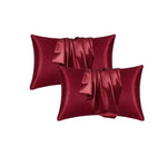 taies d'oreiller polyester uni modernes 51x76cm pièces gris doré blanc pale rose