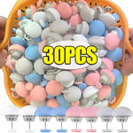 boutons couverture moderne boutons antidérapants métal coton boutons lit ensembles 10pcs rose bleu blanc