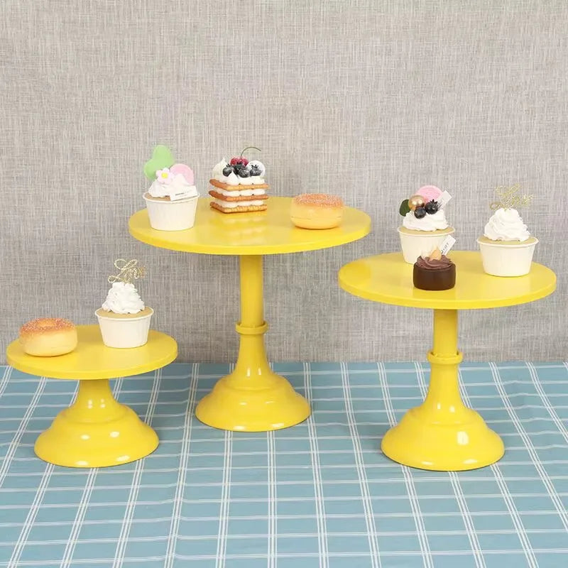 support gâteaux rond présentoir desserts moderne fête mariage décoration table anniversaire