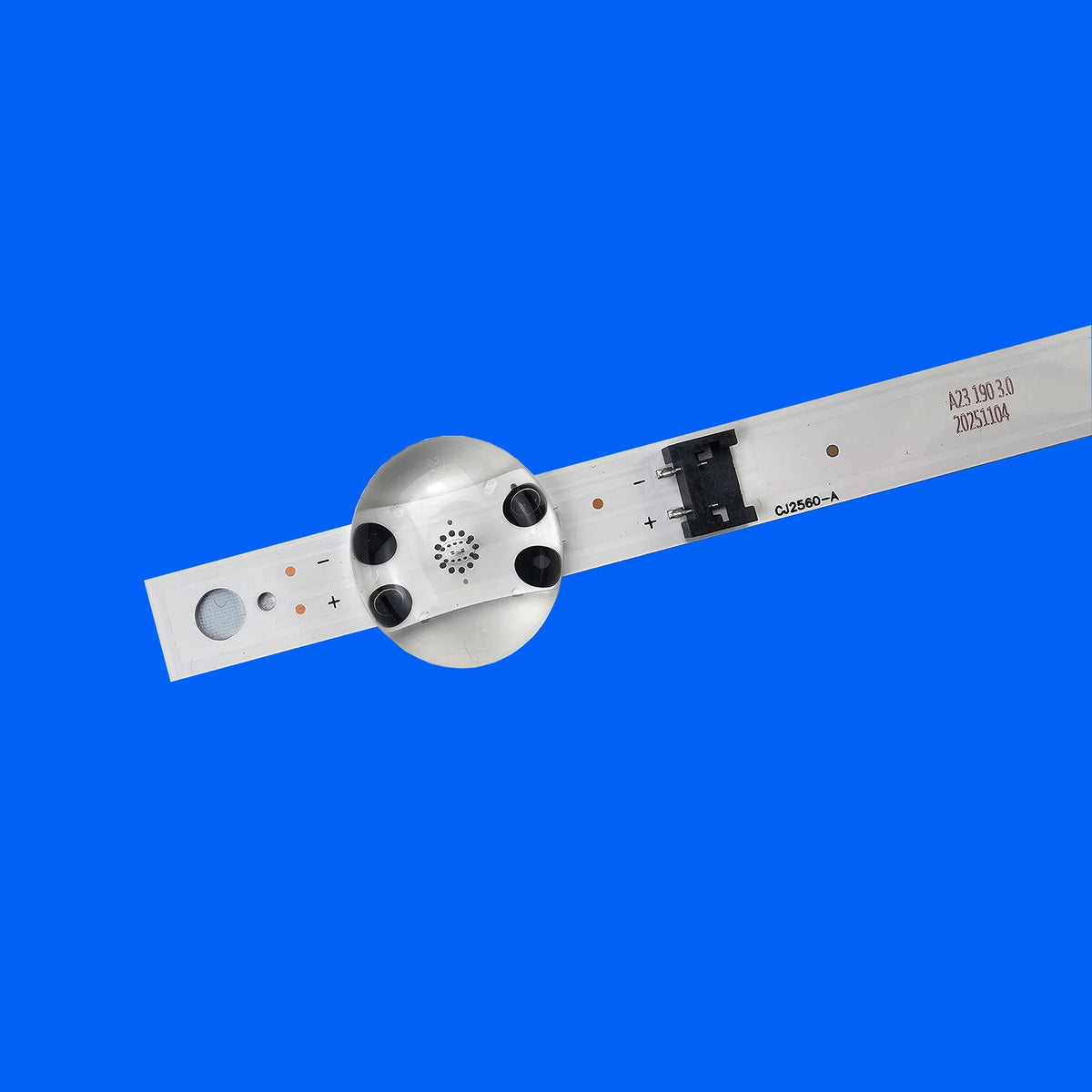 bande lumineuse adhésive led blanc bleu moderne lisse rectiligne opaques