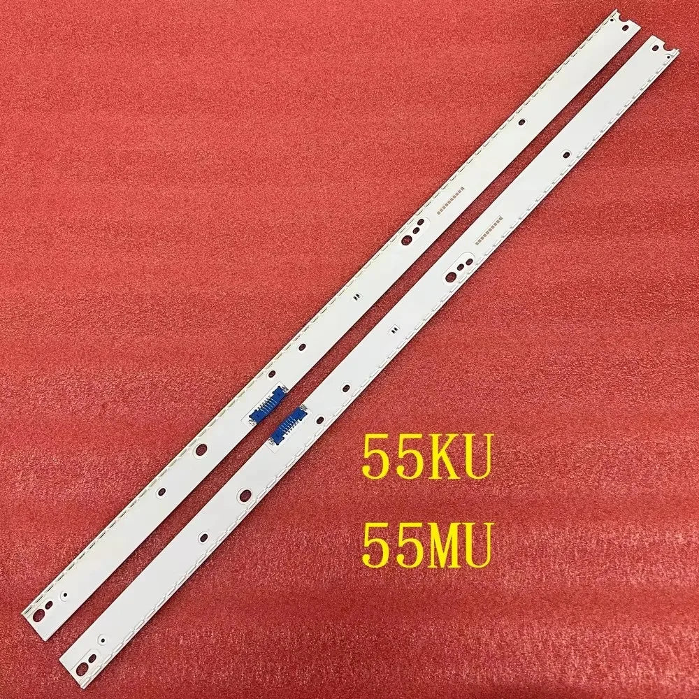 bande led blanc moderne réutilisable sans câble fixations invisibles connecteur bleu aluminium