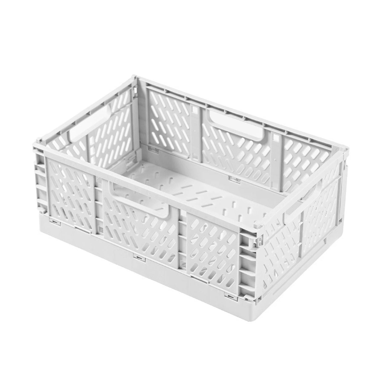panier rangement pliable perforé moderne jaune vert bleu rose blanc respectueux environnement