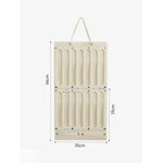 porte accessoires cheveux blanc texture mat clips rubans élastiques pompons moderne pratique