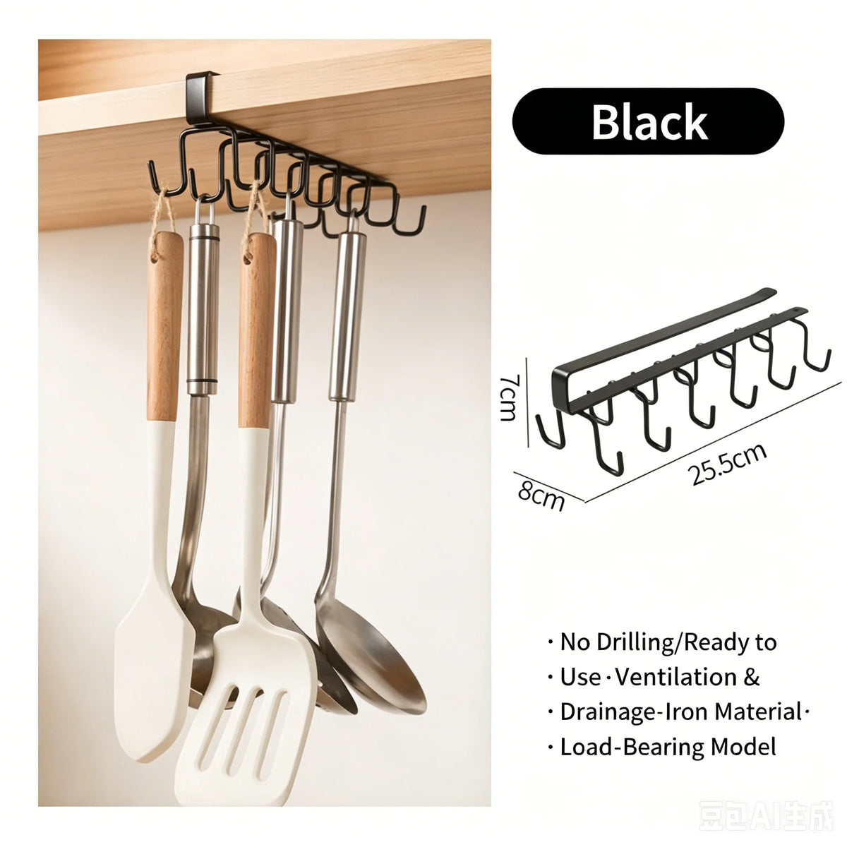 porte serviettes mural adhésif blanc moderne crochets acier inoxydable utilisation multiple