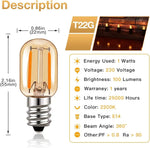ampoules led vintage edison filament doré transparentes ambre opalescent e27 e14