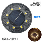 lampe solaire extérieure ip68 led noire dorée moderne jardin piscine
