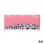 rideau porte motif animalier panda ours enfantin franges pois rayures décoratif blanc vert