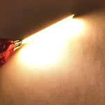 ruban led cob jaune 100mm clips usb dimmable moderne