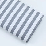 tissu coton imprimé rayures horizontales rouge rose jaune vert bleu gris noir blanc moderne