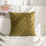 coussin velours violet moderne décoration maison 45x45cm sofa chambre
