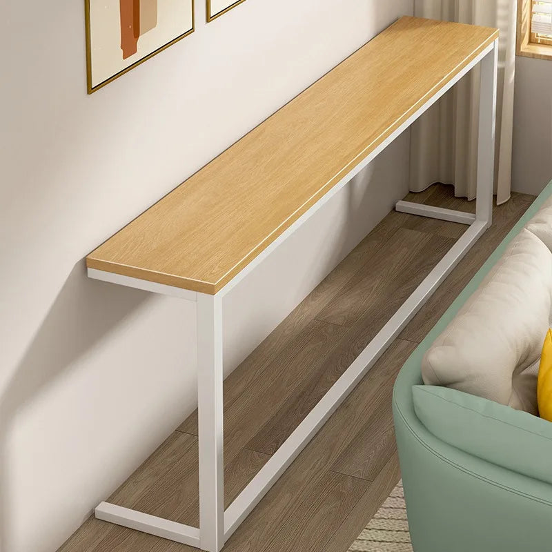 mural moderne bois naturel blanc support rangement salon portable multifonction métal fixations invisibles