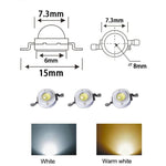 ampoule led 1w blanc blanc chaud clips haute puissance moderne petite rond lisse