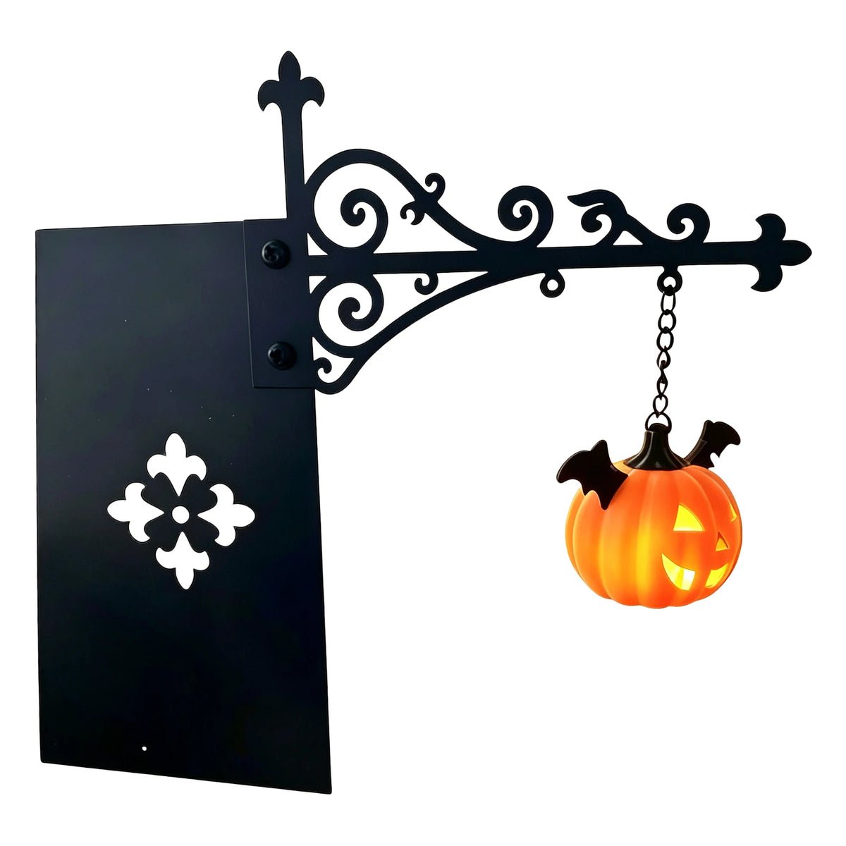 lampe lecture suspendue vintage noir doré motif géométrique led métallique romantique chambre