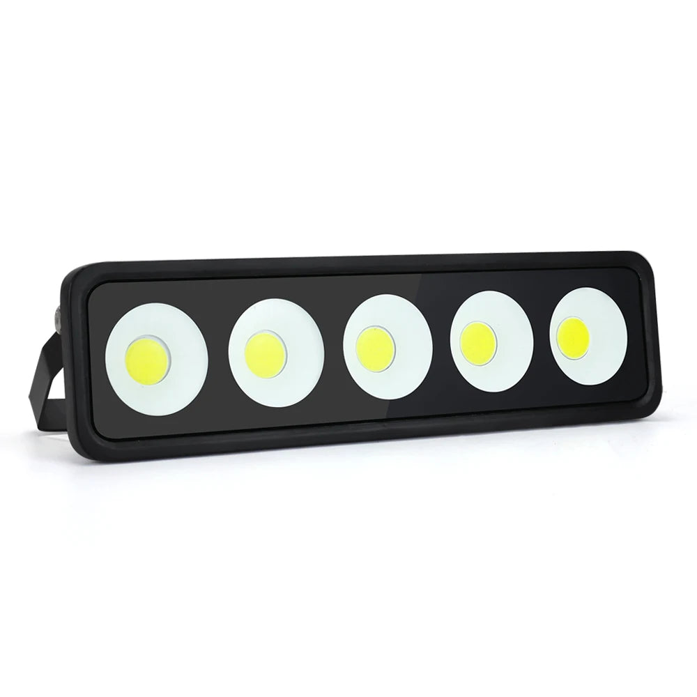 projecteur led moderne ip65 noir blanc fixations vis cables couleurextérieur résistant