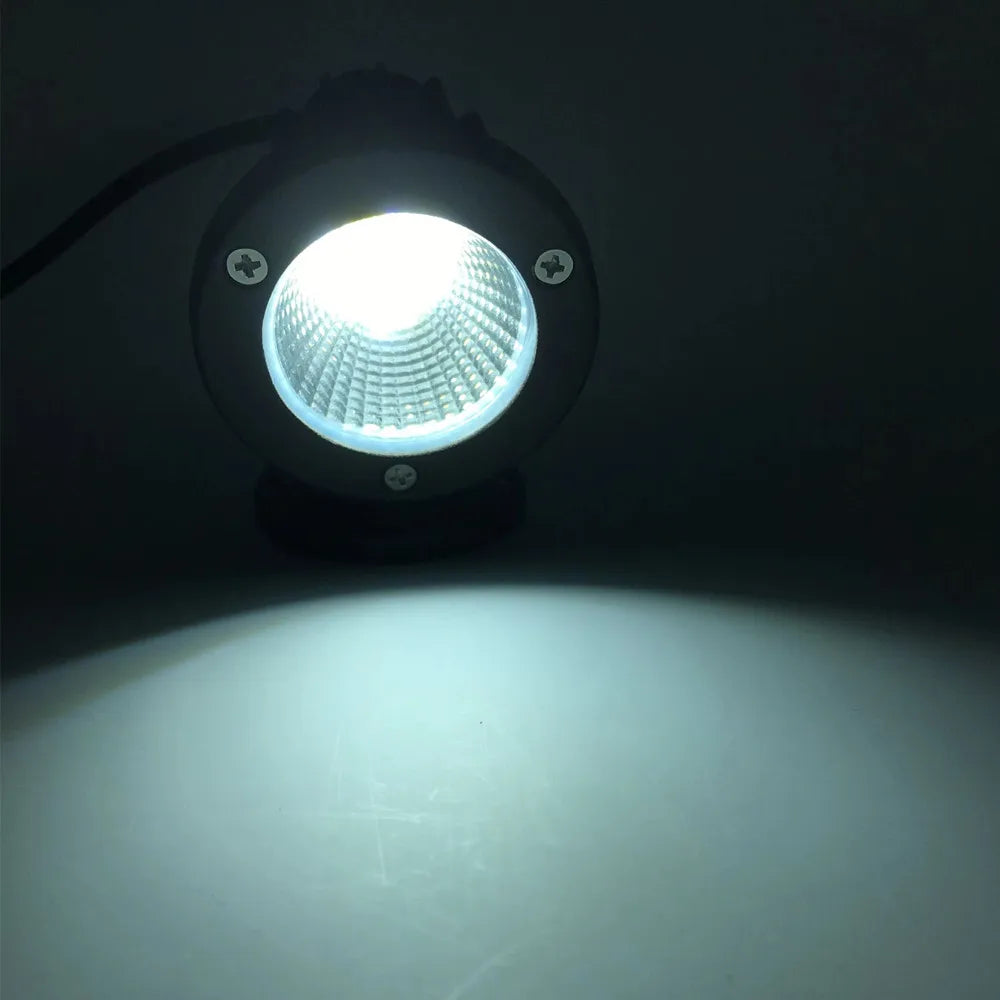 lampe jardin led spike noir moderne étanche ip65 5w 9w ac85v265v dc12v